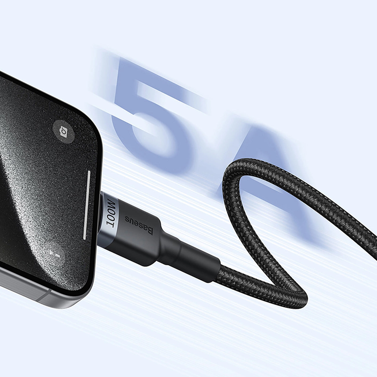 Kabl za Prenos Podataka i Punjenje USB-C - USB-C Baseus Cafule, 100W, 1m, Crveni, Set od 2 komada
