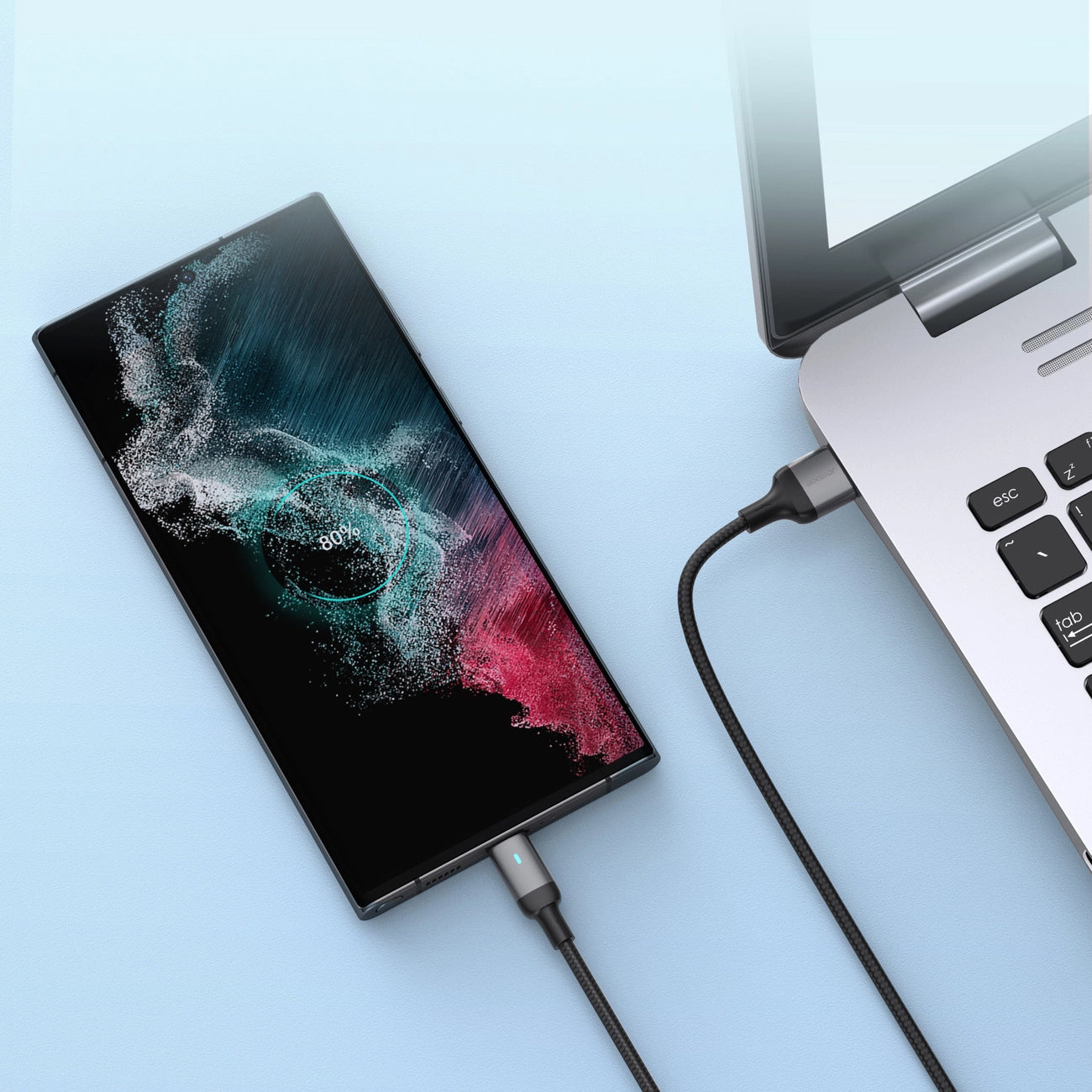 Kabl za prenos podataka i punjenje USB-A - USB-C Joyroom A10, 18W, 1.2m, Crni