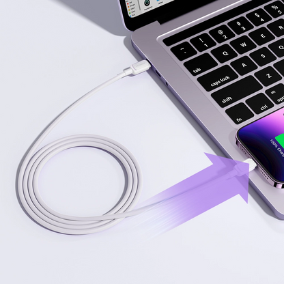 Kabl za podatke i punjenje USB-C - Lightning Joyroom S-A14, 30W, 1.2m, Bela