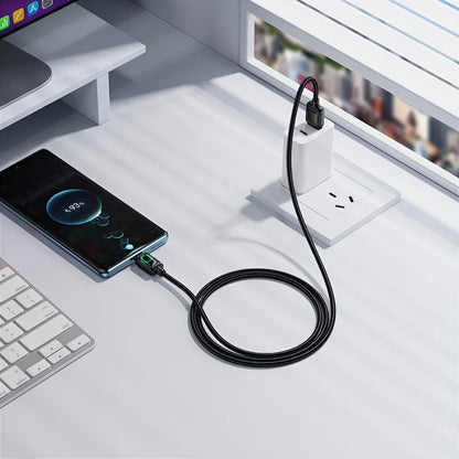Kabl za podatke i punjenje USB-A - USB-C HOCO U146, 36W, 1.2m, Crni