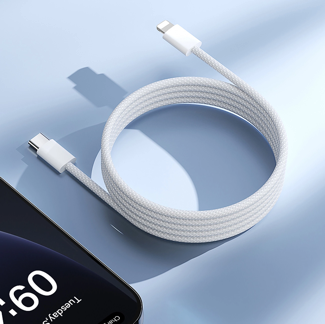 Kabl za prenos podataka i punjenje USB-C - Lightning Joyroom S-A45, 30W, 1m, Bel