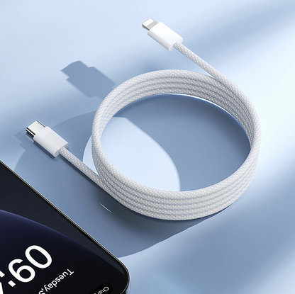 Kabl za prenos podataka i punjenje USB-C - Lightning Joyroom S-A45, 30W, 1m, Bel