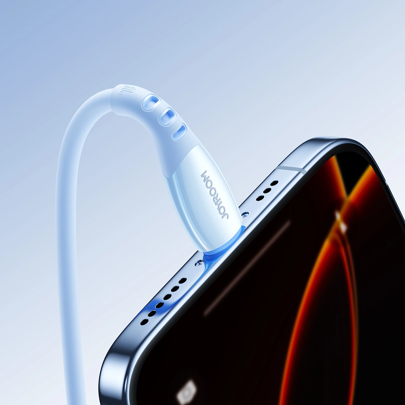 Kabl za podatke i punjenje USB-C - USB-C Joyroom S-A59 Vibrant, 60W, 1.2m, Plavi