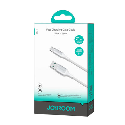 Kabl za podatke i punjenje USB-A - USB-C Joyroom S-A28 Flash, 30W, 2m, Beli