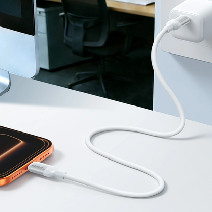 USB-C - USB-C kabl za prenos podataka i punjenje Joyroom S-A62 Lively, 60W, 1.2m, Bela