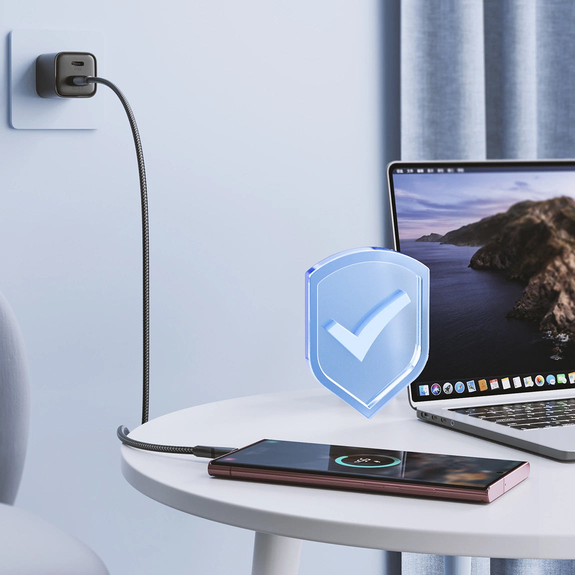 Kabel za Prijenos Podataka i Punjenje USB-A - USB-C Joyroom Surpass, 18W, 1.2m, Crni S-UC027A11