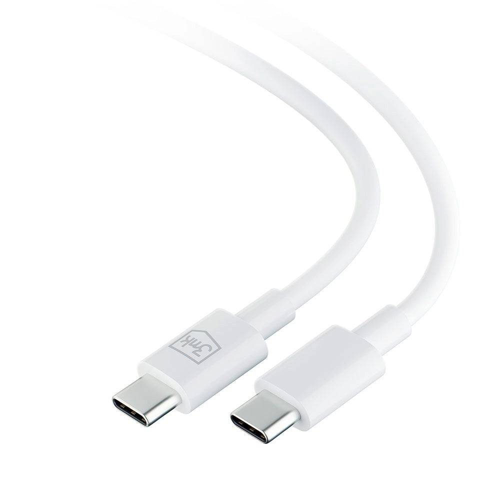 Kabel za Prijenos Podataka i Punjenje USB-C - USB-C 3MK Hyper, 100W, 1.2m, Bijeli