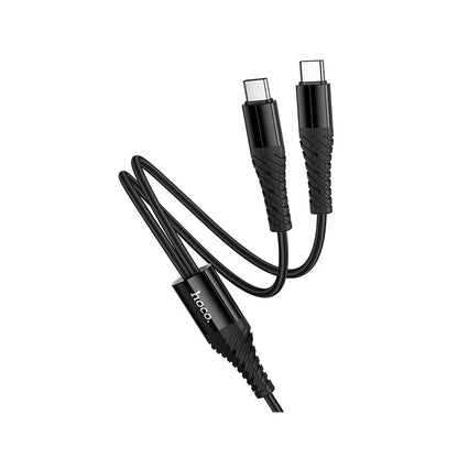 Kabl za punjenje USB-C - 2 x USB-C HOCO X123, 10W, 1m, Crni