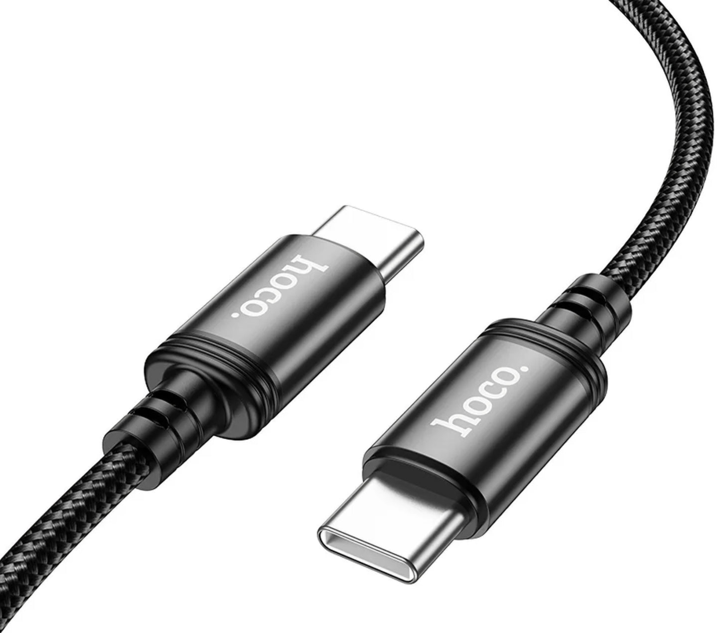 Kabl za prenos podataka i punjenje USB-C - USB-C HOCO X91, 60W, 3m, Crni