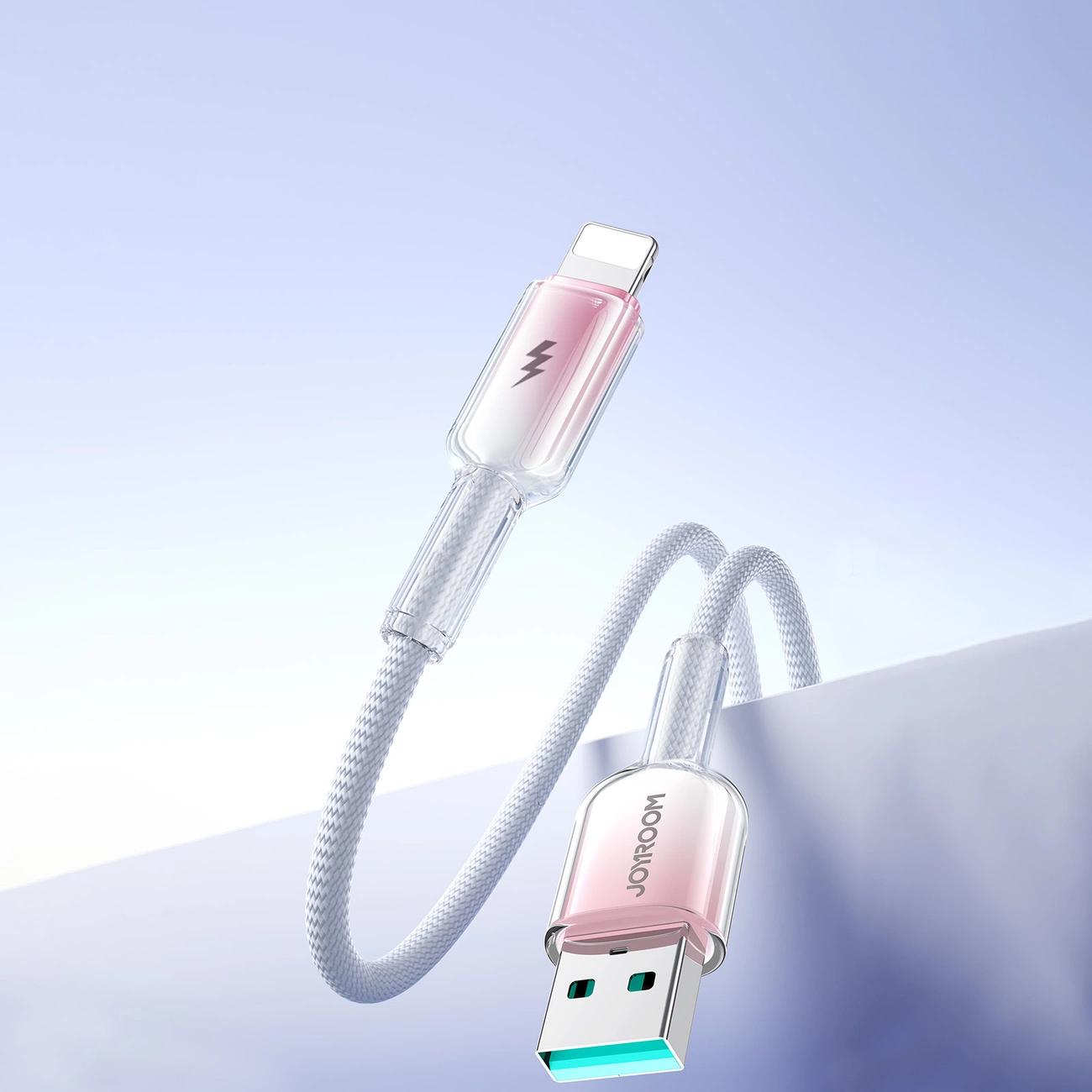 Kabl za prenos podataka i punjenje USB-A - Lightning Joyroom S-A42, 18W, 1.2m, Bela