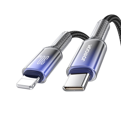 USB-C kabl za prenos podataka i punjenje - Lightning Joyroom S-A42, 30W, 1.2m, Crna