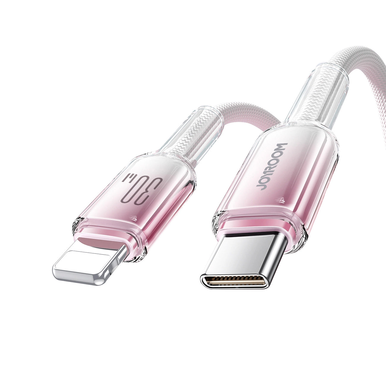 USB-C - Lightning kabl za prenos podataka i punjenje Joyroom S-A42, 30W, 1.2m, Bela