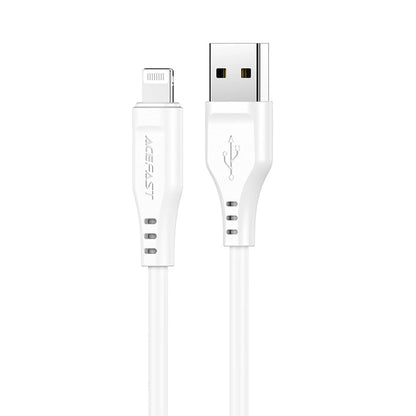Kabl za podatke i punjenje USB-A - Lightning Acefast C3-02, 18W, 1.2m, Beli