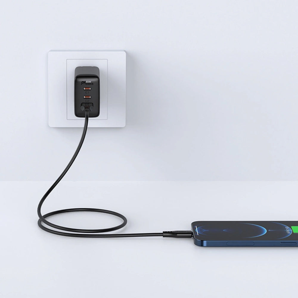 Kabl za podatke i punjenje USB-A - Lightning Acefast C3-02, 18W, 1.2m, Beli