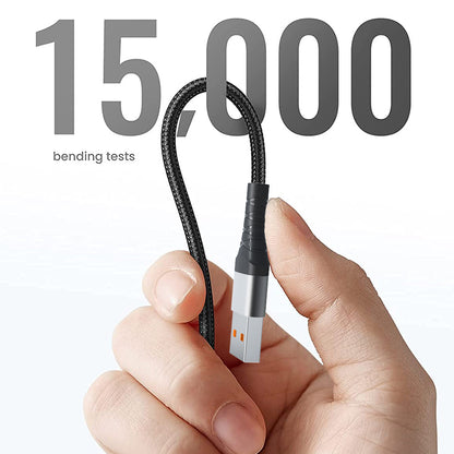 Kabl za Prenos Podataka i Punjenje USB-A - Lightning Lito LD22L, 18W, 2m, Crni