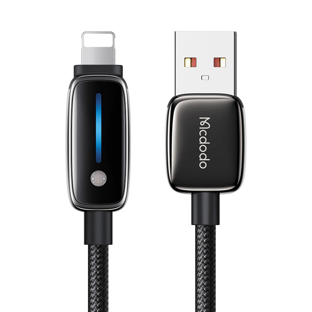 Kabl za prenos podataka i punjenje USB-A - Lightning McDodo CA-0010, 18W, 1.2m, Crni
