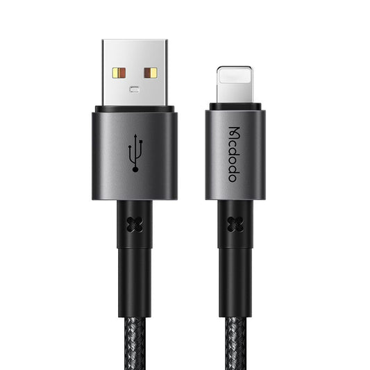 Kabl za podatke i punjenje USB-A - Lightning McDodo CA-3580, 18W, 1.2m, Crni