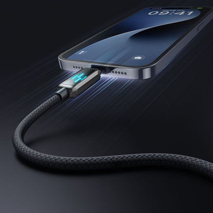 Kabl za Podatke i Punjenje USB-A - Lightning McDodo CA-5250 Display, 18W, 1.2m, Crni