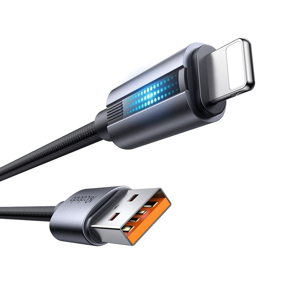 Kabl za podatke i punjenje USB-A - Lightning McDodo CA-5660, 18W, 1.2m, Crni