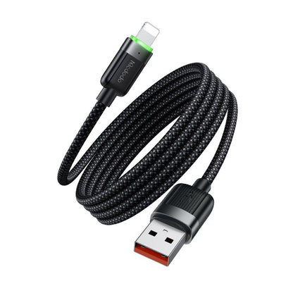 Kabl za podatke i punjenje USB-A - Lightning McDodo CA-6000 Self Winding, 18W, 1.2m, Crni