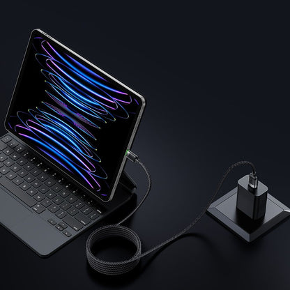 Kabl za podatke i punjenje USB-A - Lightning McDodo CA-6000 Self Winding, 18W, 1.2m, Crni