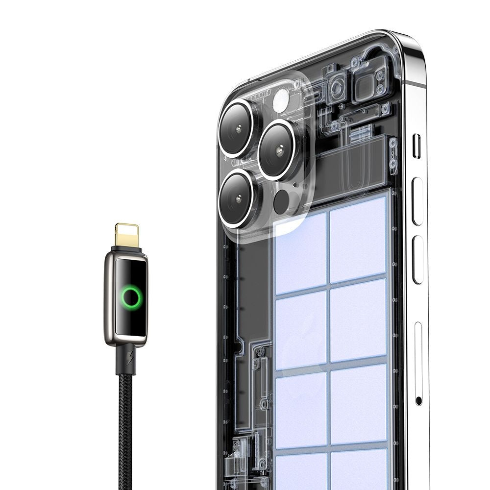 Kabl za podatke i punjenje USB-A - Lightning McDodo CA-6590 Auto Power Off, 18W, 1.2m, Crni