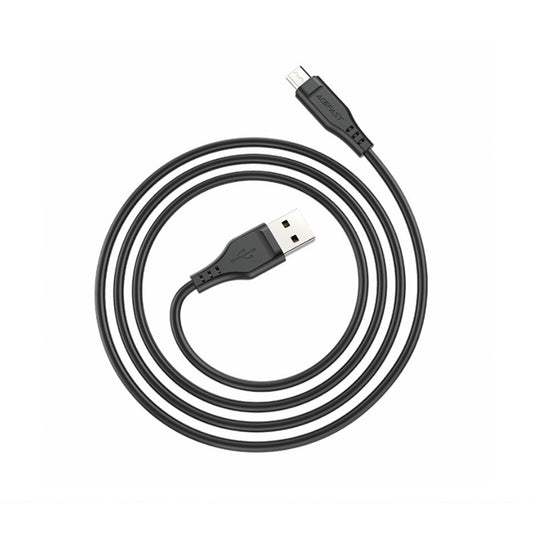 Kabl za podatke i punjenje USB-A - microUSB Acefast C3-09, 18W, 1.2m, Crni