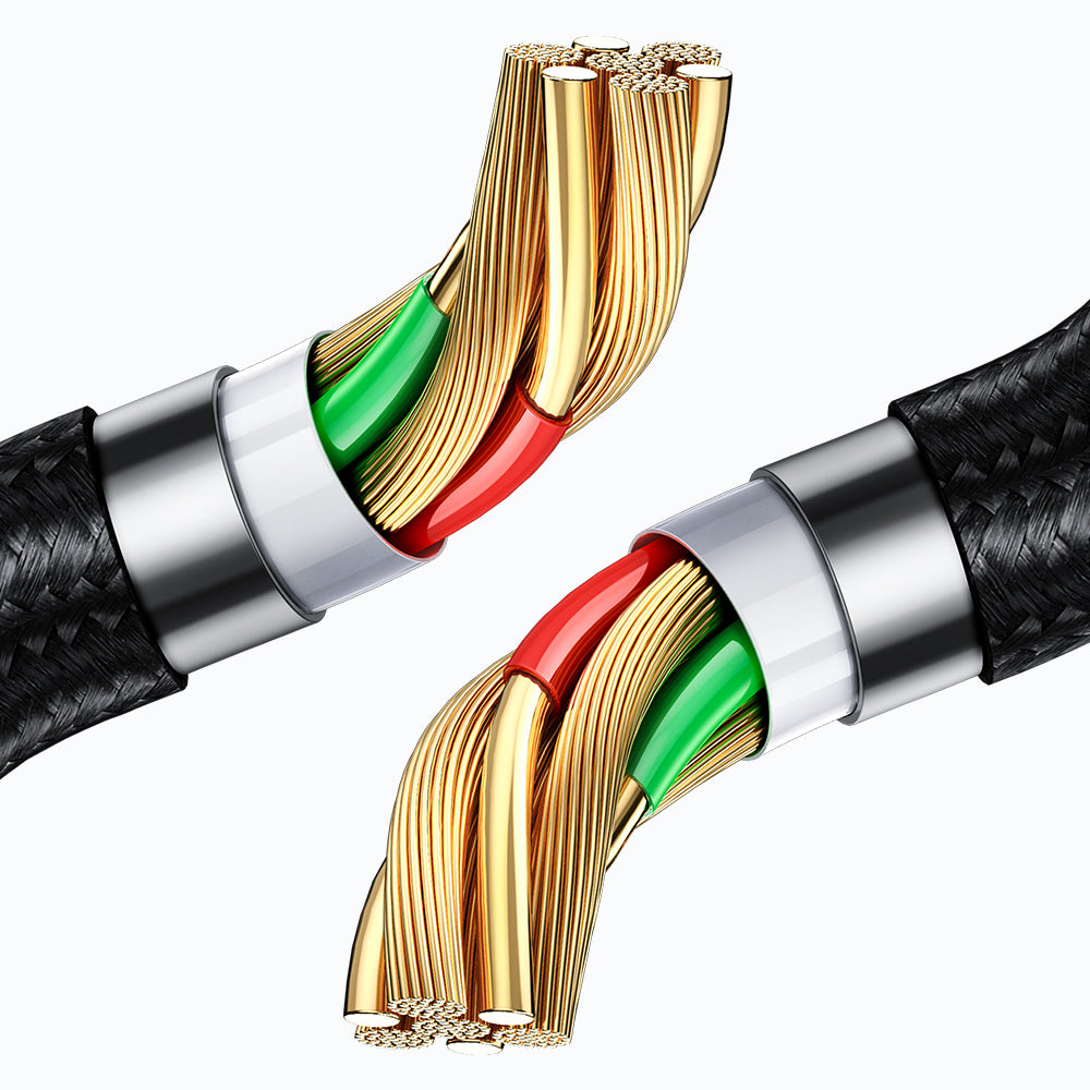 Kabl za podatke i punjenje USB-A - microUSB McDodo CA-1070 Display, 18W, 1.2m, Crni