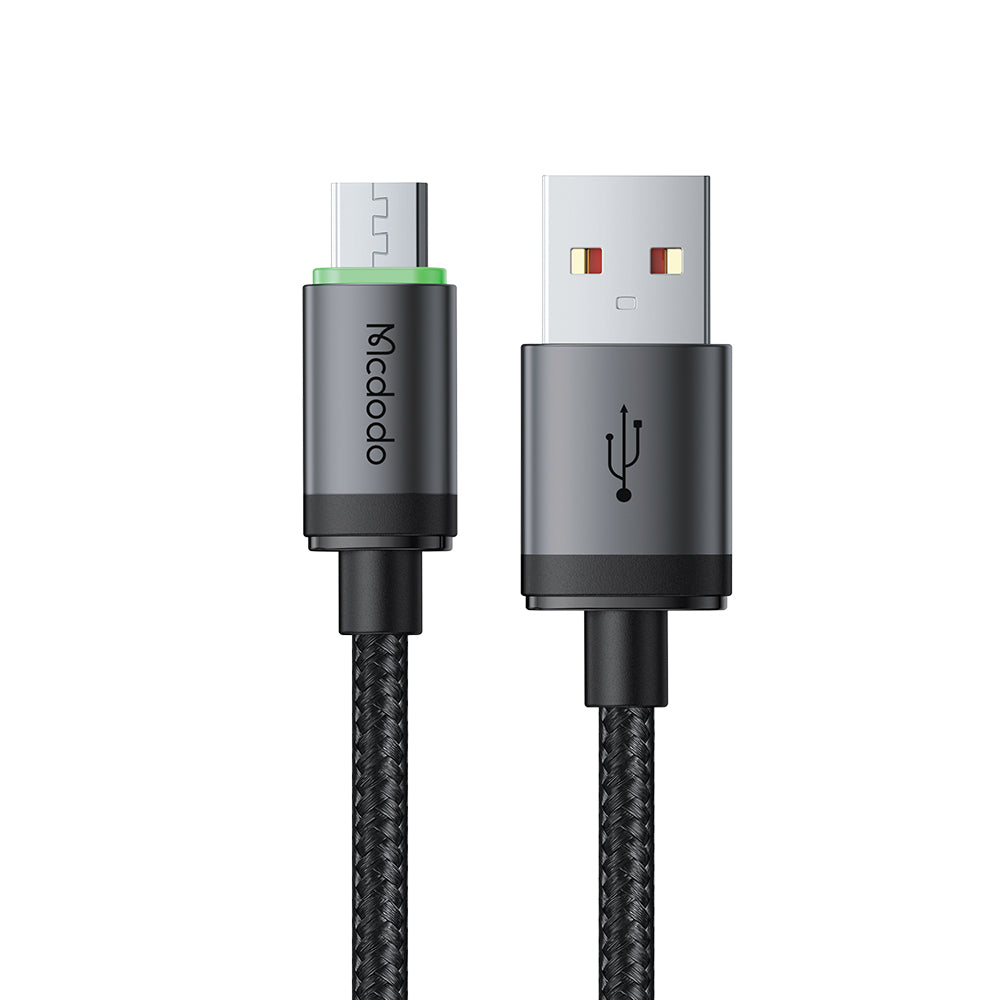 Kabl za Podatke i Punjenje USB-A - microUSB McDodo CA-3990, 18W, 1m, Crni