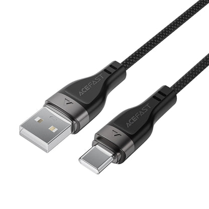 Kabl za podatke i punjenje USB-A - USB-C Acefast C11-04, 18W, 1.2m, Crni