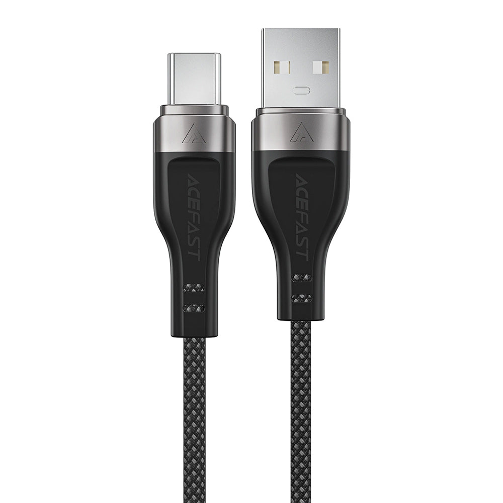 Kabl za podatke i punjenje USB-A - USB-C Acefast C11-04, 18W, 1.2m, Crni