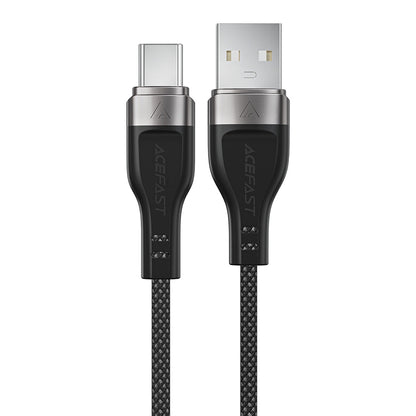Kabl za podatke i punjenje USB-A - USB-C Acefast C11-04, 18W, 1.2m, Crni