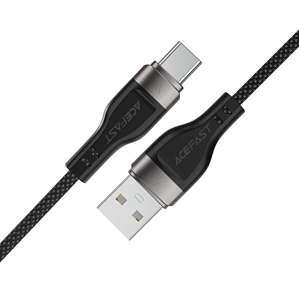 Kabl za podatke i punjenje USB-A - USB-C Acefast C11-04, 18W, 1.2m, Crni