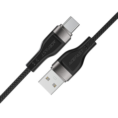 Kabl za podatke i punjenje USB-A - USB-C Acefast C11-04, 18W, 1.2m, Crni