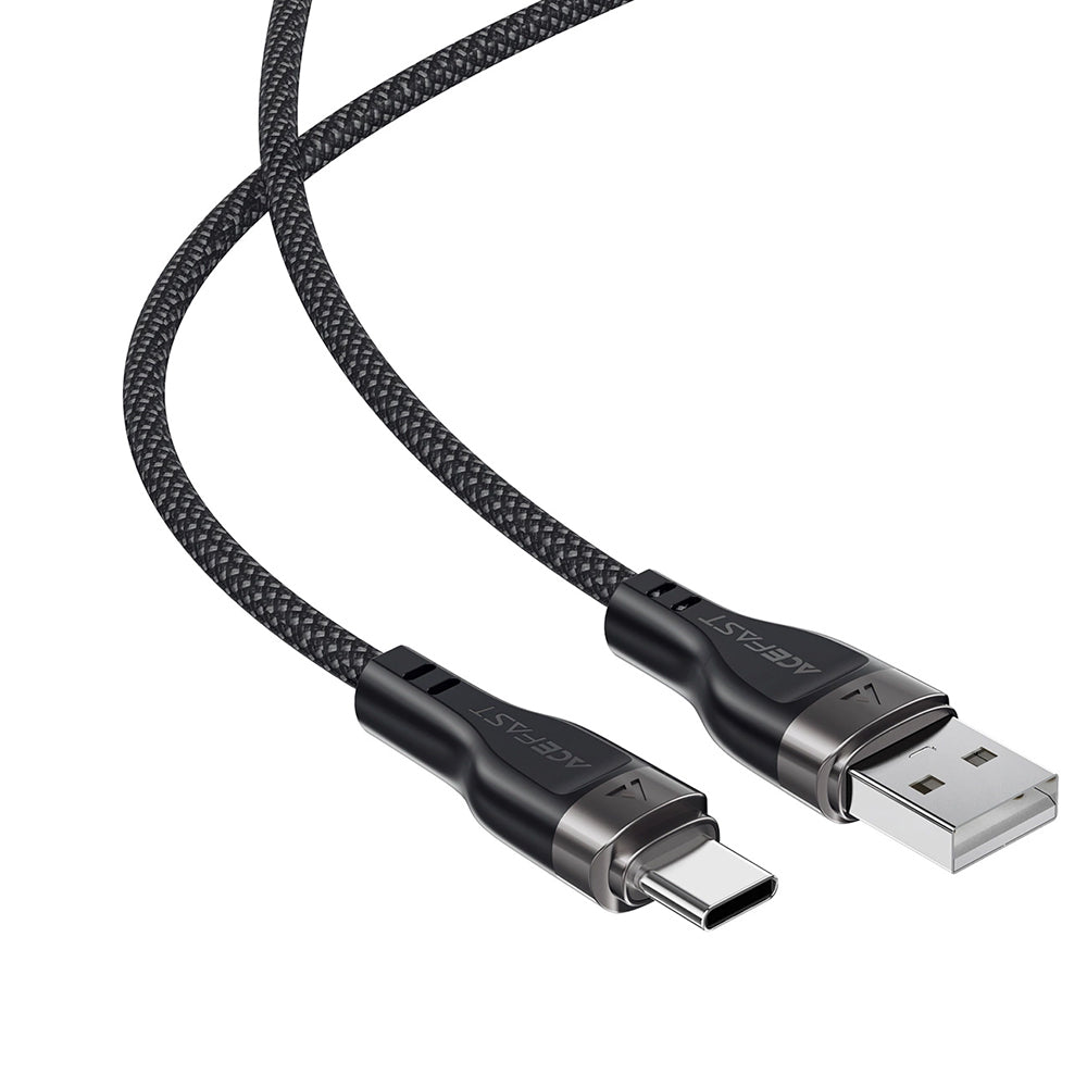 Kabl za podatke i punjenje USB-A - USB-C Acefast C11-04, 18W, 1.2m, Crni