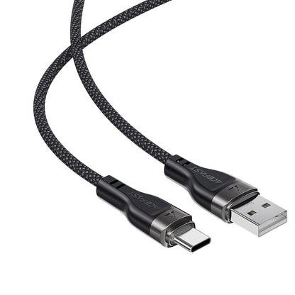 Kabl za podatke i punjenje USB-A - USB-C Acefast C11-04, 18W, 1.2m, Crni