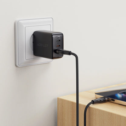 Kabl za podatke i punjenje USB-A - USB-C Acefast C11-04, 18W, 1.2m, Crni