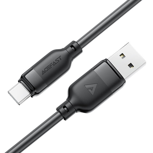 Kabl za podatke i punjenje USB-A - USB-C Acefast C16-04, 18W, 1.2m, Crni