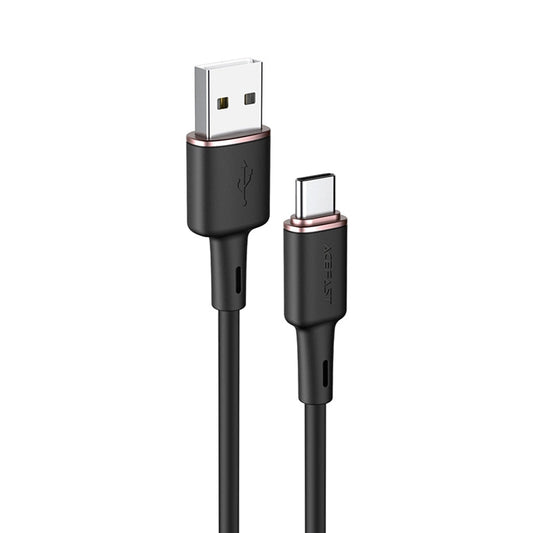 Kabl za Prenos Podataka i Punjenje USB-A - USB-C Acefast C2-04, 18W, 1.2m, Crni