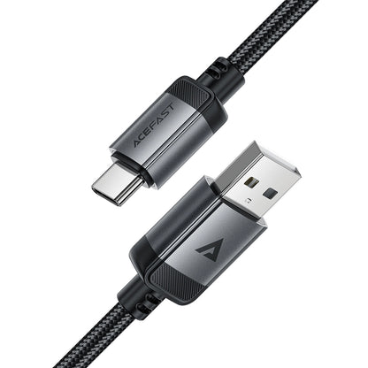 Kabl za podatke i punjenje USB-A - USB-C Acefast C20-04, 18W, 1.2m, Crni