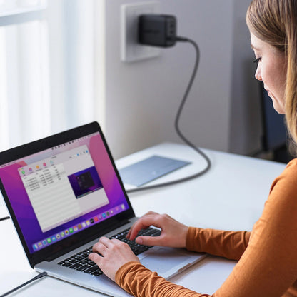 Kabl za podatke i punjenje USB-A - USB-C Acefast C3-03, 60W, 1.2m, Beli