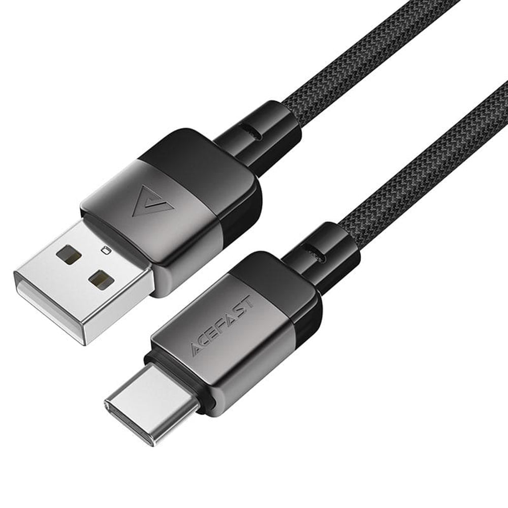 Kabl za podatke i punjenje USB-A - USB-C Acefast C9-04, 18W, 1.2m, Crni