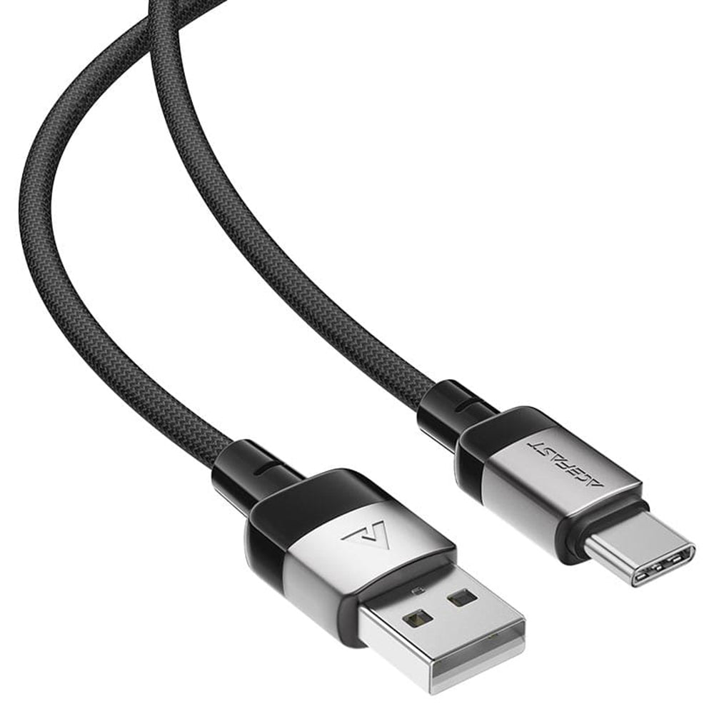 Kabl za podatke i punjenje USB-A - USB-C Acefast C9-04, 18W, 1.2m, Crni