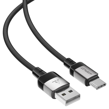 Kabl za podatke i punjenje USB-A - USB-C Acefast C9-04, 18W, 1.2m, Crni