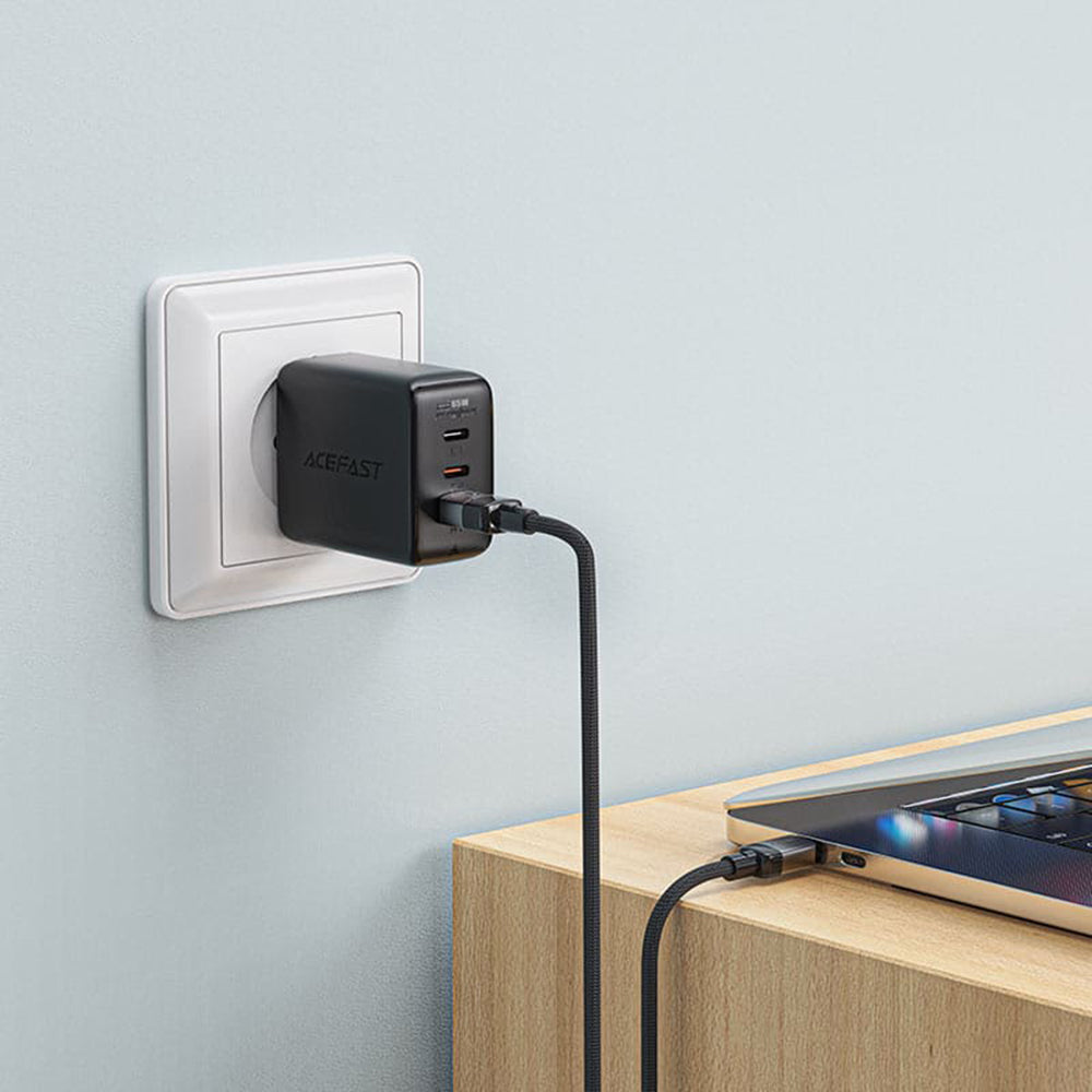 Kabl za podatke i punjenje USB-A - USB-C Acefast C9-04, 18W, 1.2m, Crni