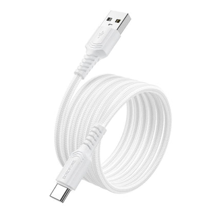 Kabl za Podatke i Punjenje USB-A - USB-C Borofone BX116 Certain, 18W, 1m, Crni