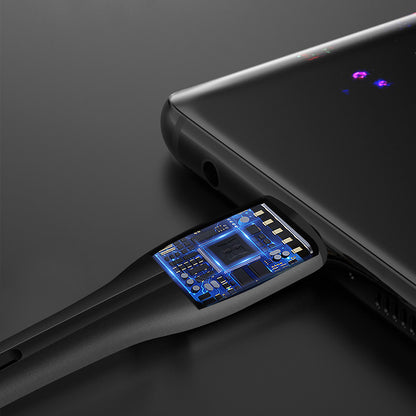 Kabl za podatke i punjenje USB-A - USB-C ColorWay CW-CBUC034, 18W, 1m, Crni