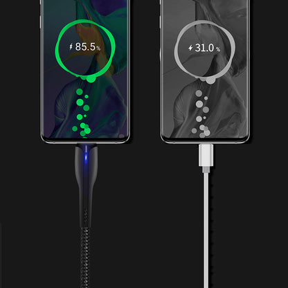 Kabl za podatke i punjenje USB-A - USB-C ColorWay CW-CBUC034, 18W, 1m, Crni