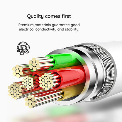 Kabl za Prenos Podataka i Punjenje USB-A - USB-C Lito LD03T, 18W, 1m, Beli