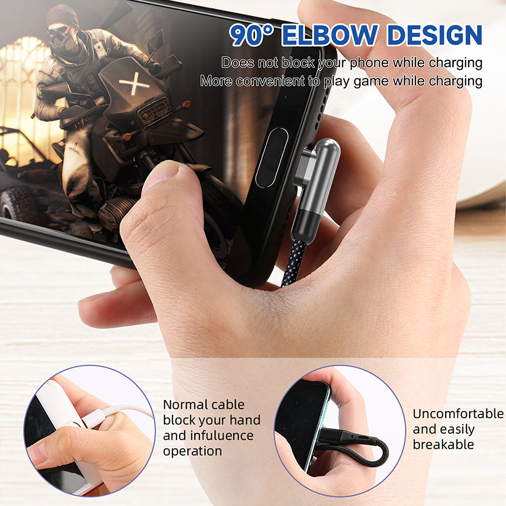 Kabl za prenos podataka i punjenje USB-A - USB-C Lito LD13C, 18W, 1m, Crni